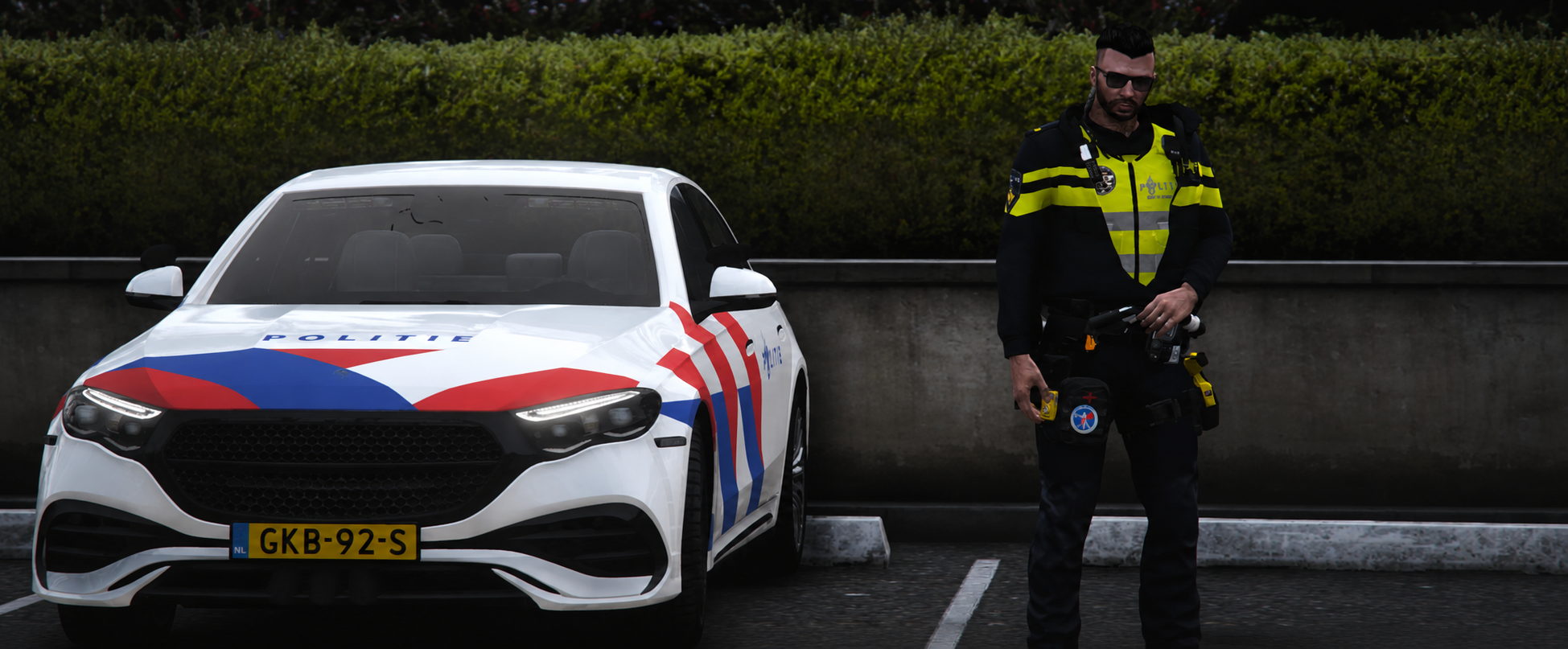 Commandocentrum met hulpdienstensimulatie